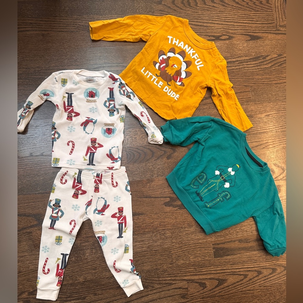 18M festive holiday attire - nutcracker - thanksgiving - elf